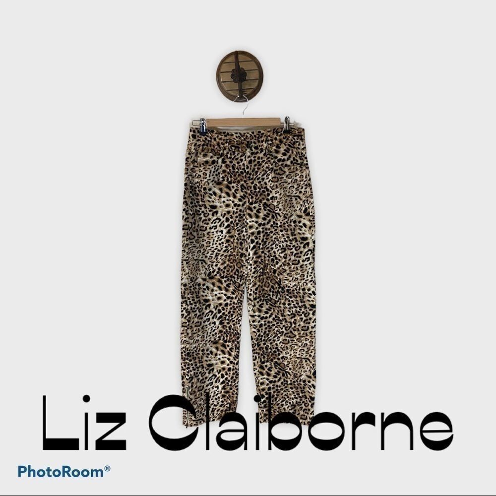 LIZ CLAIBORNE Cheetah Pants